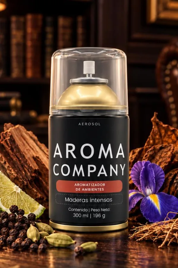 Recarga de aerosol de 300 ml, fragancia Madera Intensa