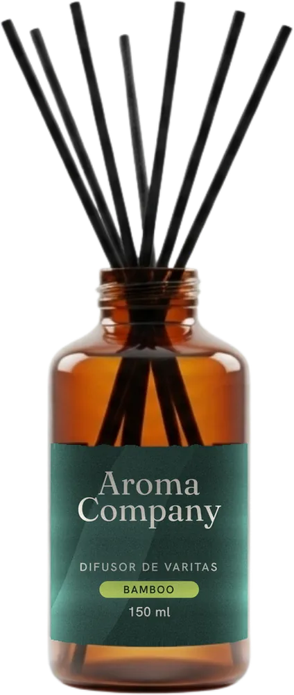 Difusor de varillas Aroma Company de 150 ml, fragancia Bambú