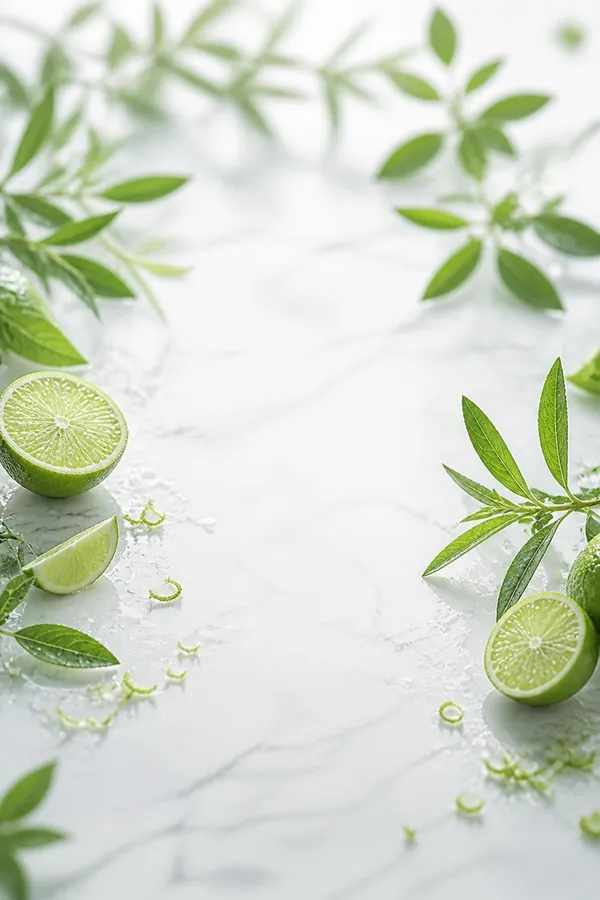 Limas y hojas de verbena, las notas de la fragancia Verbena y Lima